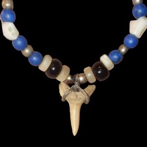 Handmade Real Sharks tooth Necklace.